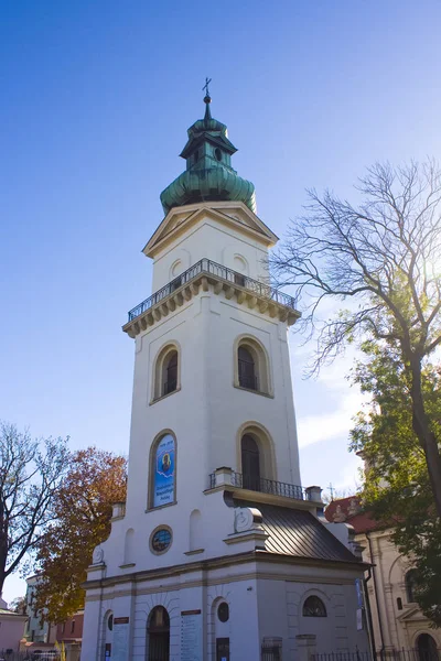 Zamosc Polônia Outubro 2018 Catedral Ressurreição São Tomás Apóstolo Zamosc — Fotografia de Stock