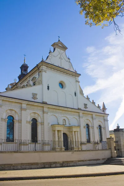 Zamosc Polônia Outubro 2018 Catedral Ressurreição São Tomás Apóstolo Zamosc — Fotografia de Stock