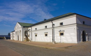Zamosc, Polonya - 16 Ekim 2018: Arsenal Müzesi Zamosc içinde