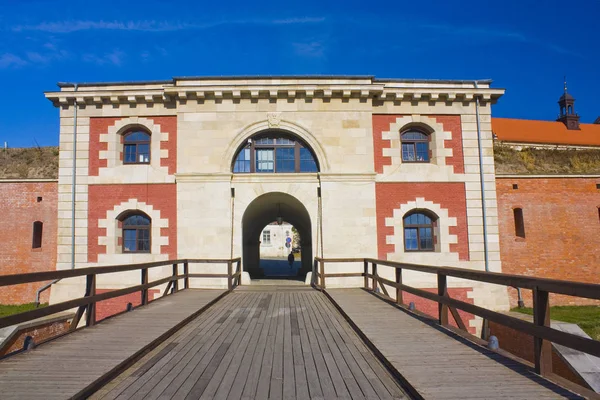 Zamosc Polonia Ottobre 2018 Porta Delle Fortificazioni Szczebrzeska Zamosc — Foto Stock