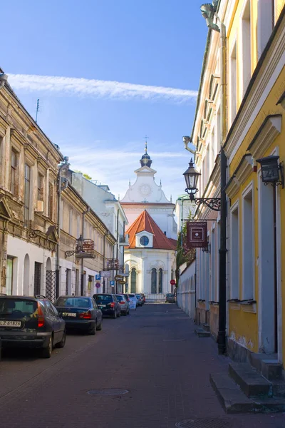 ザモシチ ポーランド 2018 教会とザモシチ 貧しいクララ会修道院 — ストック写真