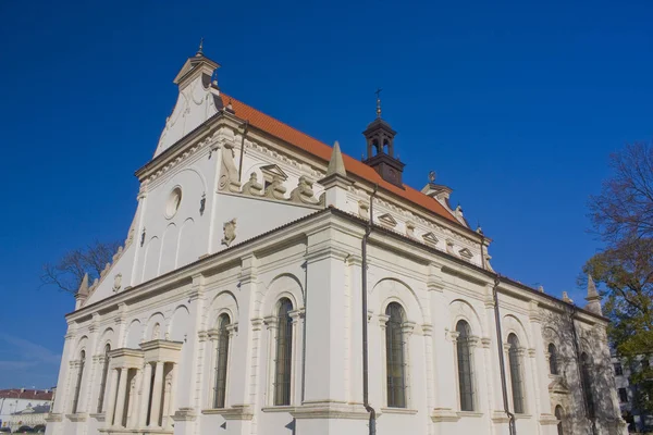 Zamosc Polen Oktober 2018 Auferstehungskathedrale Und Der Heilige Thomas Der — Stockfoto