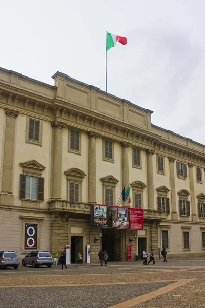 Italia Milán Noviembre 2018 Palacio Real Palazzo Reale Piazza Del —  Fotos de Stock