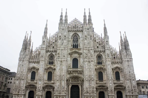 Włochy Mediolan Listopada 2018 Mediolan Katedra Duomo Milano Mediolanie — Zdjęcie stockowe