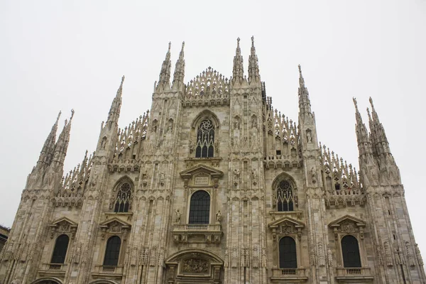 Itálie Milán Listopadu 2018 Milan Cathedral Duomo Milano Miláně — Stock fotografie