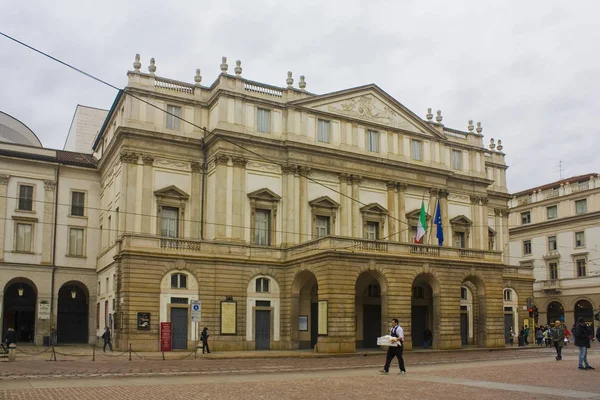 Italy Milan November 2018 Scala Teatro Alla Scala Milan — Stock Photo, Image