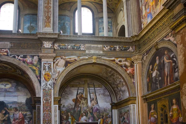 Italien Milano November 2018 Interiör Kyrkan Saint Maurice Monastero Maggiore — Stockfoto