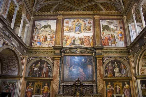 Italia Milán Noviembre 2018 Interior Iglesia San Mauricio Monastero Maggiore — Foto de Stock