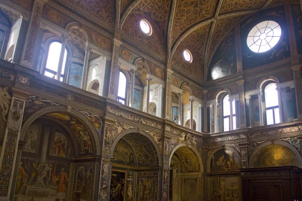 Italië Milaan November 2018 Interieur Van Kerk Van Saint Maurice — Stockfoto