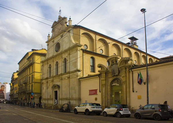 Itália Milão Novembro 2018 Igreja Saint Maurice Monastero Maggiore Atual — Fotografia de Stock