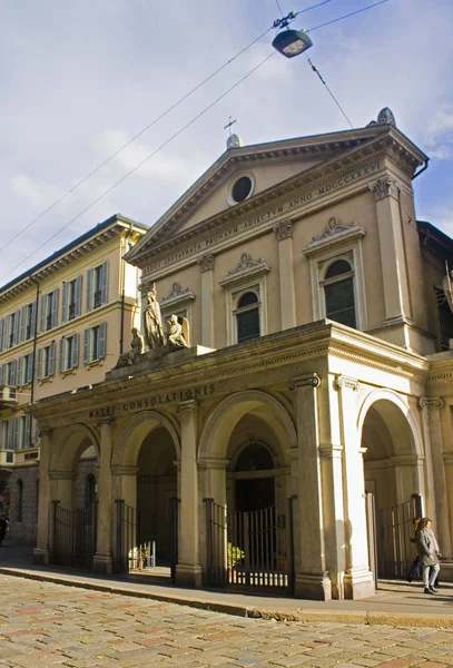 Italy Milan November 2018 Church Our Lady Consolation Chiesa Madonna — Stock Photo, Image