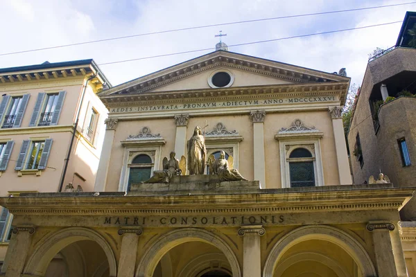 Italia Milán Noviembre 2018 Iglesia Nuestra Señora Consolación Chiesa Madonna — Foto de Stock