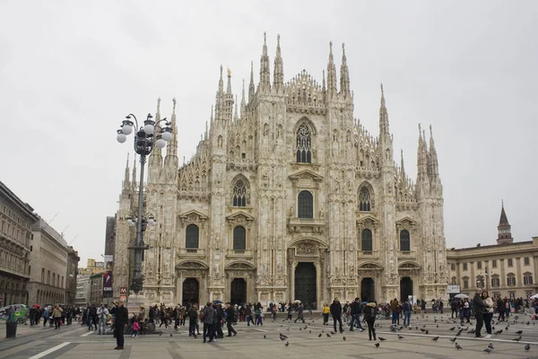 Olaszország Milánó 2018 November Milánói Dóm Duomo Milano Milánóban — Stock Fotó