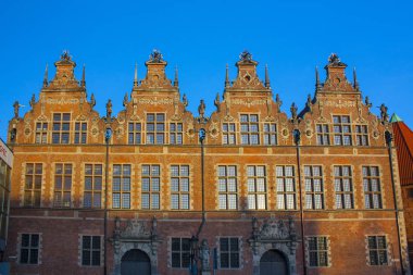 Gdansk, Polonya - 8 Nisan 2018: Güzel Sanatlar Akademisi (büyük cephanelik) Gdansk