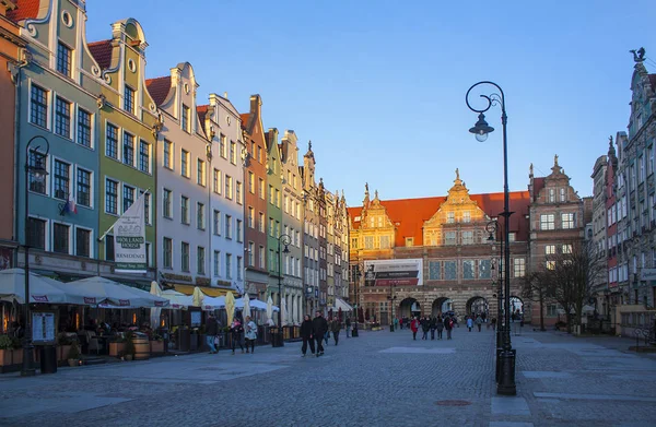 Gdansk Pologne Avril 2018 Green Gate Brama Zielona Dans Vieille — Photo