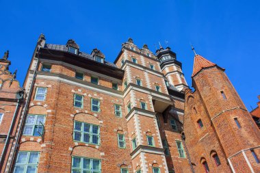 Gdansk, Polonya - 8 Nisan 2018: Gdansk, Arkeoloji Müzesi