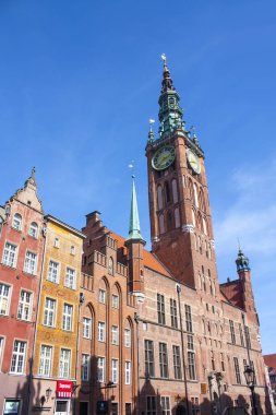 Ana Belediye Binası Gdansk Dluga Caddesi üzerinde