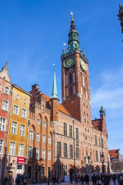 Ana Belediye Binası Gdansk Dluga Caddesi üzerinde