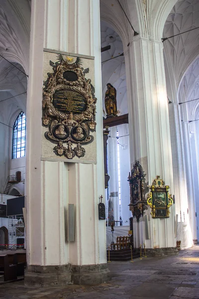 Gdansk Polonya Nisan 2018 Mary Basilica — Stok fotoğraf