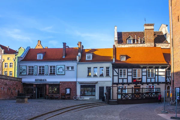 Gdansk Polen April 2018 Mooie Gebouwen Oude Stad Van Gdansk — Stockfoto