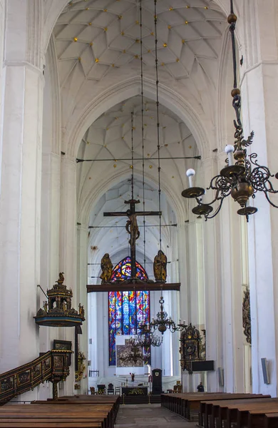 Gdansk Polonya Nisan 2018 Mary Basilica — Stok fotoğraf