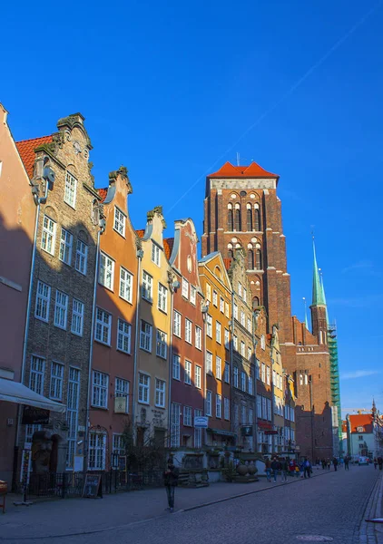Gdansk Poland April 2018 Saint Mary Cathedral Old Town Gdansk — Stock Photo, Image