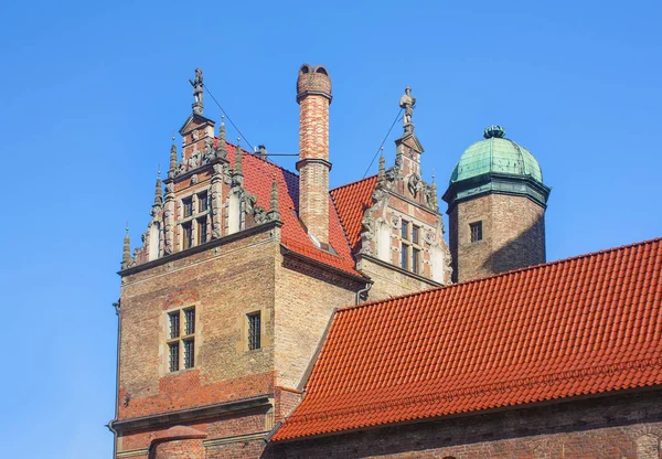 Gdansk Poland April 2018 Beautiful Buildings Old Town Gdansk — Stock Photo, Image