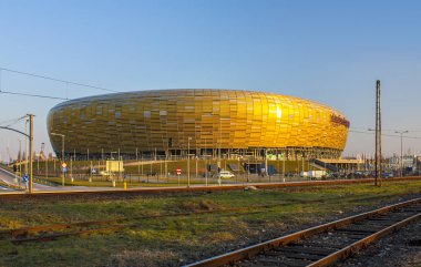 Gdansk, Polonya - 8 Nisan 2018: Stadyum Energa Gdansk