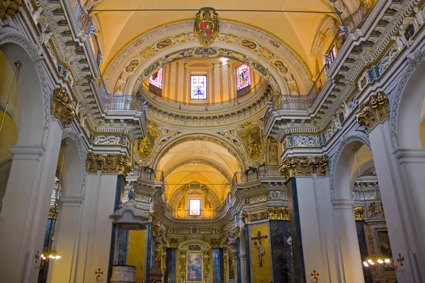 Nice Frankrike Juni 2018 Interiör Cathedrale Sainte Reparate Det Berömda — Stockfoto