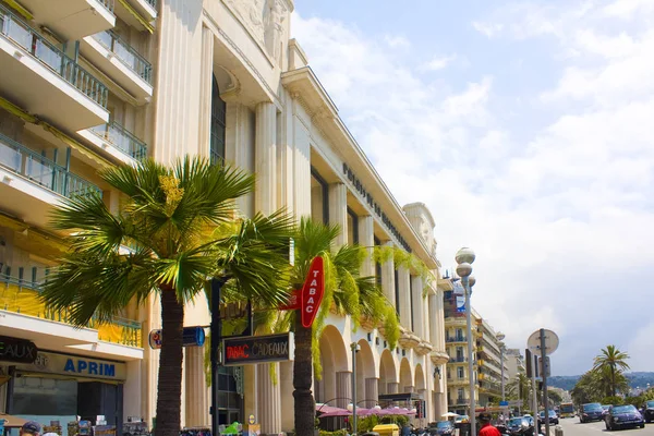 Palais Mediterranee Hotel Casino Promenade Des Anglais Niza —  Fotos de Stock