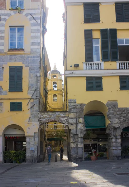 意大利热那亚 25号 2018 热那亚旧城区的古城古城 — 图库照片