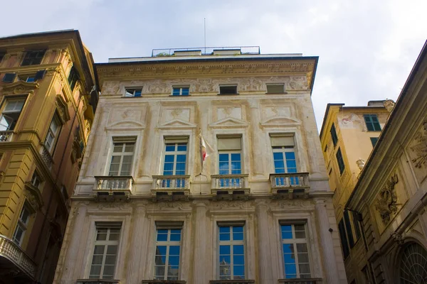 Genova Italia Iulie 2018 Arhitectura Orașului Vechi Din Genova Italia — Fotografie, imagine de stoc