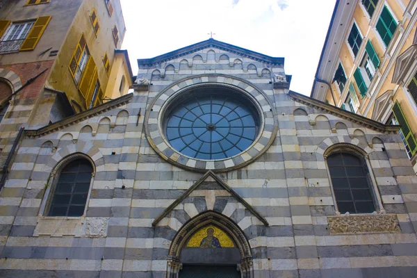 Génova Italia Julio 2018 Iglesia Familia Doria Iglesia San Matteo — Foto de Stock