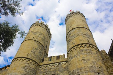 Genoa, İtalya - Jule 25, 2018: Antik 