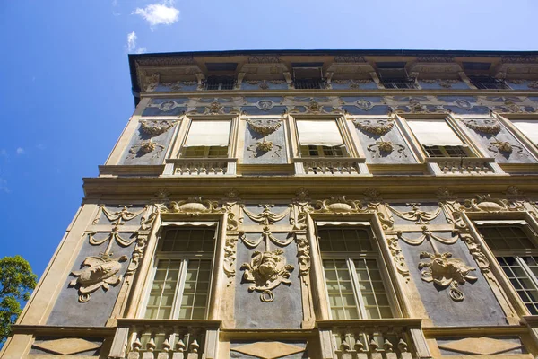 Genova Italia Luglio 2018 Palazzo Lomellino Strada Nuova Garibaldi Genova — Foto Stock