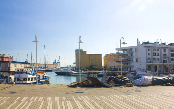 Genoa Italië Jule 2018 Oude Zeehaven Van Genua — Stockfoto