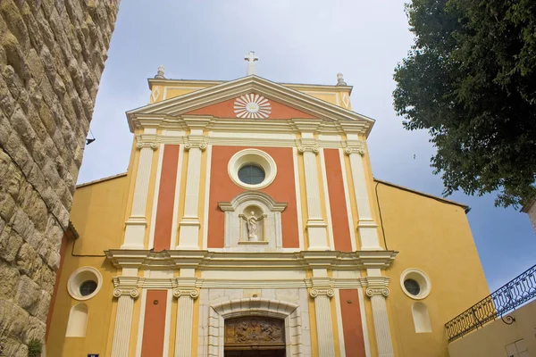 Antibes Francia Junio 2018 Iglesia Inmaculada Concepción Parte Antigua Antibes — Foto de Stock