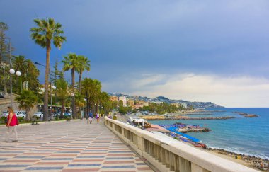 San Remo, İtalya - 27 Temmuz 2018: San Remo çıkabilir