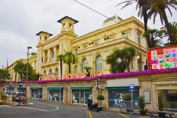 San Remo Italia Julio 2018 Casino Municipale San Remo —  Fotos de Stock