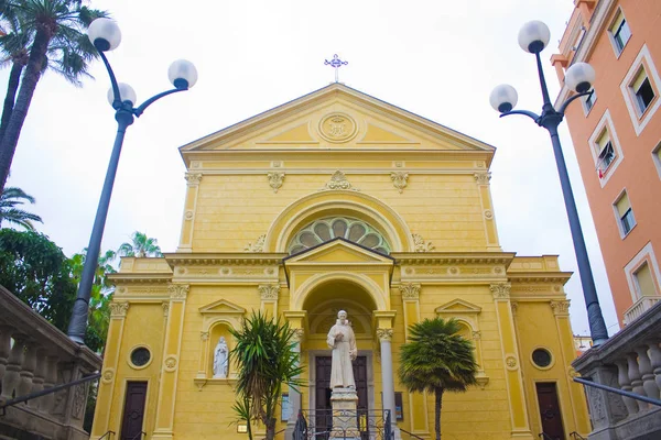 San Remo Olaszország Július 2018 Kolostor Kapucinus Szerzetesek Vagy Chiesa — Stock Fotó