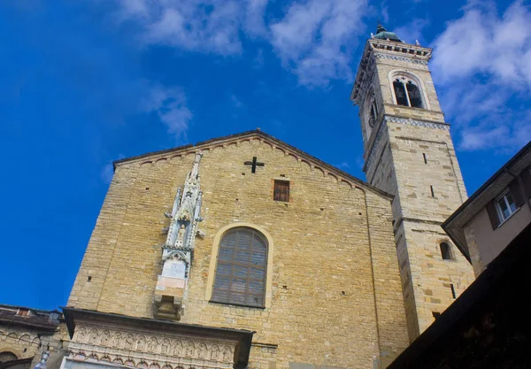 Itália Bergamo Novembro 2018 Basílica Santa Maria Maggiore Bérgamo — Fotografia de Stock