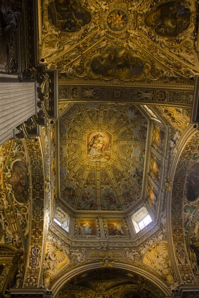 Italie Bergamo Novembre 2018 Intérieur Basilique Santa Maria Maggiore Bergame — Photo