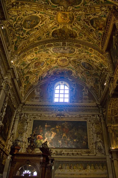 Italië Bergamo November 2018 Interieur Van Basiliek Santa Maria Maggiore — Stockfoto