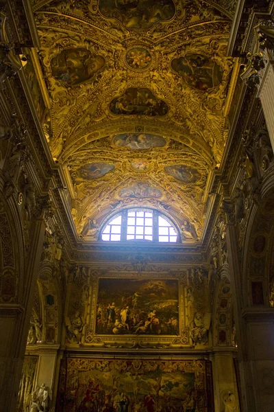 Italië Bergamo November 2018 Interieur Van Basiliek Santa Maria Maggiore — Stockfoto