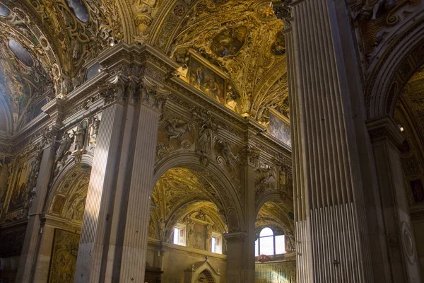 Italië Bergamo November 2018 Interieur Van Basiliek Santa Maria Maggiore — Stockfoto