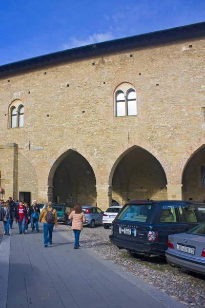 Itálie Bergamo Listopadu 2018 Občanské Archeologické Muzeum Bergamo — Stock fotografie