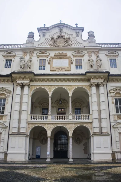 Itália Turin Novembro 2018 Fragmento Castelo Valentino Castello Del Valentino — Fotografia de Stock