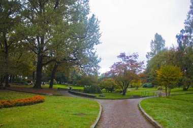 İtalya, Turin - 2 Kasım 2018: Torino Valentino Park