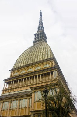 İtalya, Turin - 2 Kasım 2018: Bina Torino Mole Antonelliana