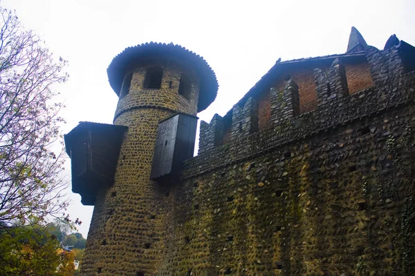 Італія Турин Листопада 2018 Середньовічний Замок Borgo Готелі Medievale Турині — стокове фото